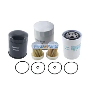 Filter Kit 66021-36060 6A320-59930 67955-37710 16271-32092 for Kubota Tractor B26DHST B7500HST B7510HST B7610HST B241HST B2710HSD