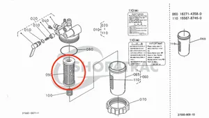 Fuel filter Yanmar AF | FX | F | GK | Kubota GT | GL | STV – Saturn — 3