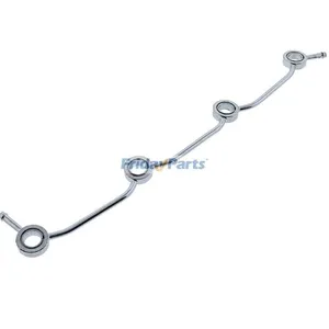 Over flow Pipe Injector Return Pipe 16454-42502 for Kubota V1903 V2003T V2203 V2403 Engine — 2