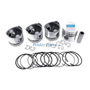 Piston Set 16483-21112 for Kubota Engine D1503 V2003 — 4