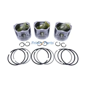 Piston Set 16483-21112 for Kubota Engine D1503 V2003 — 3
