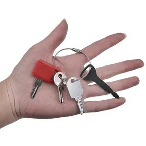 4 Pcs Ignition Key for Toyota John Deere Komatsu Clark Yale Hyster Genie Skyjack Snorkel Terex Heavy Construction Equipment