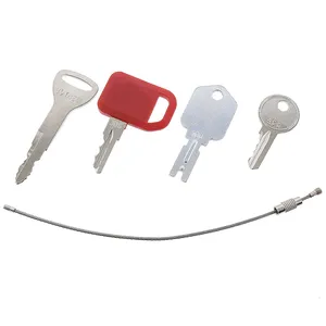 4 Pcs Ignition Key for Toyota John Deere Komatsu Clark Yale Hyster Genie Skyjack Snorkel Terex Heavy Construction Equipment — 6