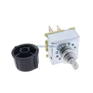A/C 3 Speed Blower Switch Universal Type 35702 for w/ 'Fan' Knob SW1000C — 5