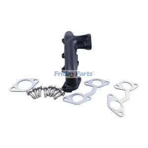 Exhaust Manifold Kit 16661-12310 1A091-12350 1A091-12360 16661-12370 for Kubota Engine V2403 V2203 — 6