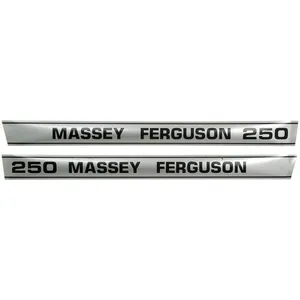 Hood Decal Set for Massey Ferguson Model 250