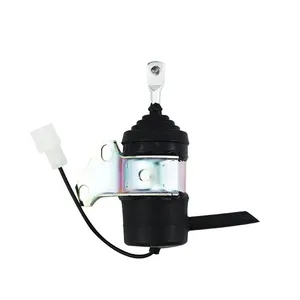 Fuel Stop Solenoid Valve 16851-60011 16851-60014 6670776 12V For Diesel Excavator Engine — 2