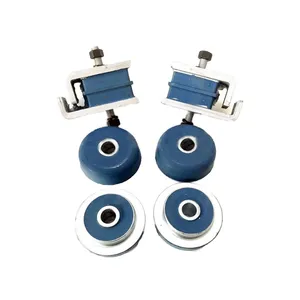 1 Set Front Engine Mounting Rubber Cushion 2016999 4177883 for Hitachi Excavator EX100 EX100M EX120 EX90