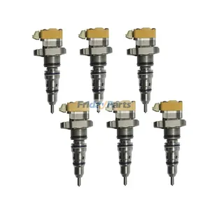 6 Pcs Fuel Injector 141-7837 169-7410 for Caterpillar CAT Engine 3126 3126B 3126E