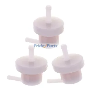 3 Pieces Fuel Filter 16900-GET-003 for Honda Scooter CHF50 CHF50A NPS50 CHF50PA CHF50PS CHF50S NPS50S