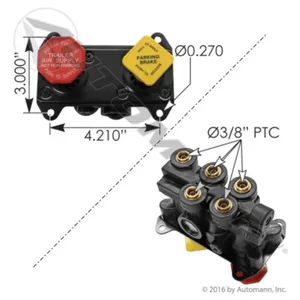 Automann 170.800257WF MV3 Type Dash Control Module