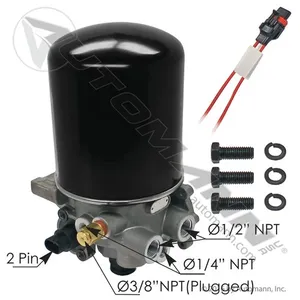 Automann 170.955300 Wabco SS1200P Type Air Dryer 12V