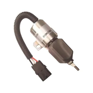 Stop Solenoid 1700-1507 1751ES-12E7ULB1S5 Shutdown Engine for Woodward (Synchro-Start) 12V