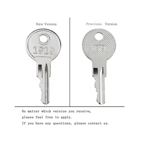 10 PCS Golf Cart Ignition Key 17063-G1 1919 for EZGO 1982-Up Gas and Electric — 4