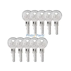 10 PCS Golf Cart Ignition Key 17063-G1 for E-Z-GO 1982-Up Gas and Electric