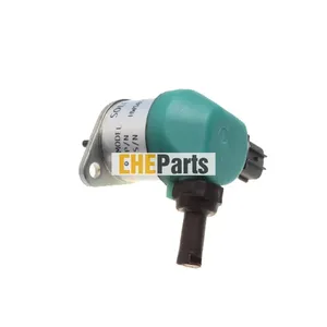 Aftermarket 12V Fuel Solenoid 17208-60016 for Kubota Excavator — 2