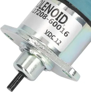 Solenoide De Parada De Corte De Combustível Motor Kubota 17208-60016 12v… — 2