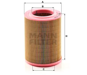 Luftfilter Original MANN-FILTER C1430 - Vergleichsnummer Honda 17220PNA003, 17220PNB003 — 2