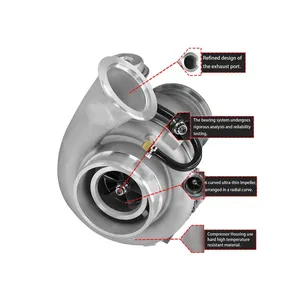 Turbo K31 Turbocharger 23528064 for Detroit Diesel Engine Series 60 Truck Series 60 LMY98 — 3