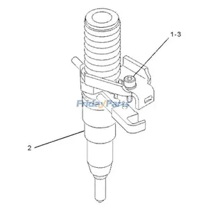 FridayParts Fuel Injector 173-4647 for Caterpillar CAT Engine 3126 — 7