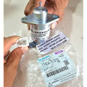 KUBOTA 17454-60010 SOLENOID 12V WOODWARD 1503ES-12A5UC5S SA-4569-T… - ORIGINAL — 2