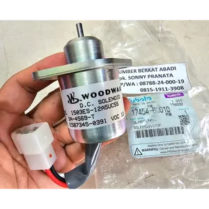 KUBOTA 17454-60010 SOLENOID 12V WOODWARD 1503ES-12A5UC5S SA-4569-T… - ORIGINAL
