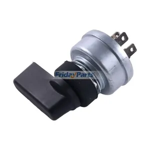 4-Position 4-Way Aftermarket Miller 176606 207073 207110 Ignition Switch with Handle & Dust Grommet without Key — 2