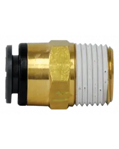 PTC Male Connector 3/8 Tube x 3/8 NPT QL1368-6C 177.11686C