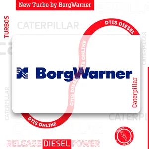 177148 New by BorgWarner S400 Turbo, CAT 3406E 475-550HP W/G $1,800.00 — 6