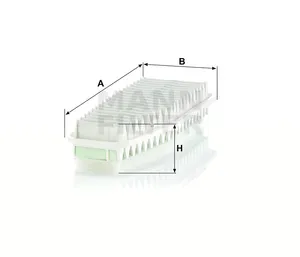 Luftfilter Original MANN-FILTER C3725 - Vergleichsnummer Toyota 1780128010 — 2