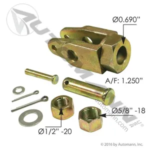 Automann 179.YK5010 Clevis Kit Gunite Type 1/2in and 5/8in