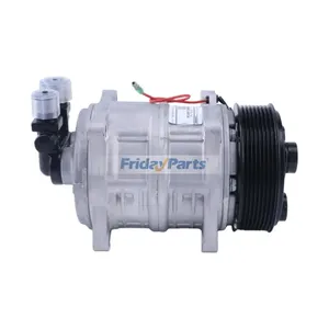 12V 8PK A/C Compressor 18-10156-08 for Carrier Refrigeration Unit Viento Citimax Xarios — 5