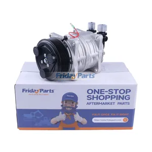 12V 8PK A/C Compressor 18-10156-08 for Carrier Refrigeration Unit Viento Citimax Xarios