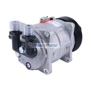 12V 8PK A/C Compressor 18-10156-08 for Carrier Refrigeration Unit Viento Citimax Xarios — 4