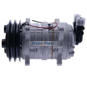 12V 2 Groove TM15 A/C Compressor 18-10157-13 for Carrier Refrigeration Unit Xarios 300 350 350Mt — 5