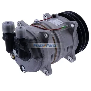 12V 2 Groove TM15 A/C Compressor 18-10157-13 for Carrier Refrigeration Unit Xarios 300 350 350Mt — 3