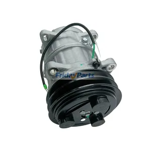 24V 2A 132mm TM15 A/C Compressor 18-10157-14 for Carrier Transport Refrigeration Xarios 300 400 200 350 V-400 Max