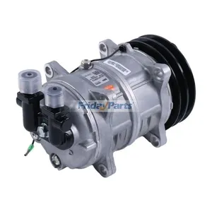 12V 2A A/C Compressor 18-10158-06 for Carrier Refrigeration Unit R-134A R-404A — 6