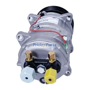 12V 8PK A/C Compressor 18-10158-11 for Carrier Thermo King Transport Refrigeration CBci CD MAX V-300 V-600 — 4
