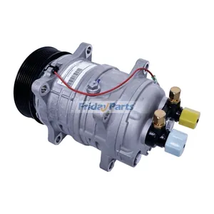 12V 8PK A/C Compressor 18-10158-11 for Carrier Thermo King Transport Refrigeration CBci CD MAX V-300 V-600 — 6