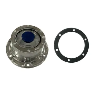 4009, 6 hole hub cap with gasket+side plug Replaces 300-4009