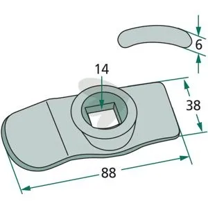 Bracket Thickness = 9