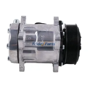 SD7H15 A/C Compressor 4645 4665 1803788 for International Kenworth Peterbilt Truck — 3
