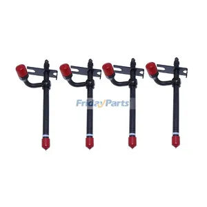 4Pcs Fuel Injector 20671 18054 for CASE 188 Engine 580C 1835 1845 480 580 350 450 1740 480C 310G 430CK 580B