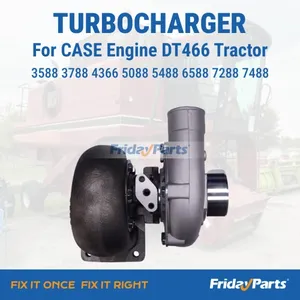 Turbo T04B94 3LM-466 Turbocharger 1806078C91 A184781 for CASE Engine DT466 Tractor 3588 3788 4366 5088 5488 6588 7288 7488 — 7