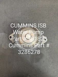 CUMMINS ISB WATER PUMP # 3286278 / 181823 — 3