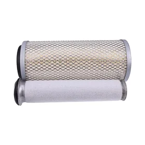 Inner & Outer Air Filter Set E6NN9B618AA E6NN9R500DA for Ford New Holland Tractor 231 335 420 515 545 2310 2600 3055 3150 3310 4100 — 5