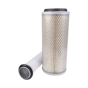 Inner & Outer Air Filter Set E6NN9B618AA E6NN9R500DA for Ford New Holland Tractor 231 335 420 515 545 2310 2600 3055 3150 3310 4100 — 4