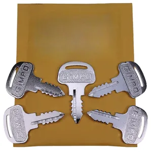 5Pcs Ignition Key 18510-63720 for Kubota Tractor M4900 M5700 M6800 M8200 M9000