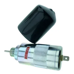 12V Fuel Shut Off Solenoid SBA185206083 for Shibaura ISM N844 New Holland C175 L125 L140 L150 L160 L170 L175 L250 L255 L565 LS125 LS140 LS150 LS160 — 3
